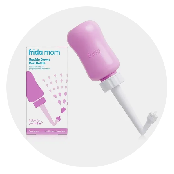 Frida Mom Postpartum Recovery Essentials Kit + Upside Down Peri Bottle