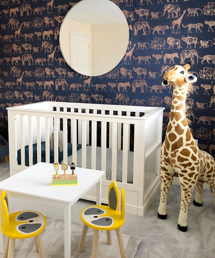 Baby boy animal sales nursery