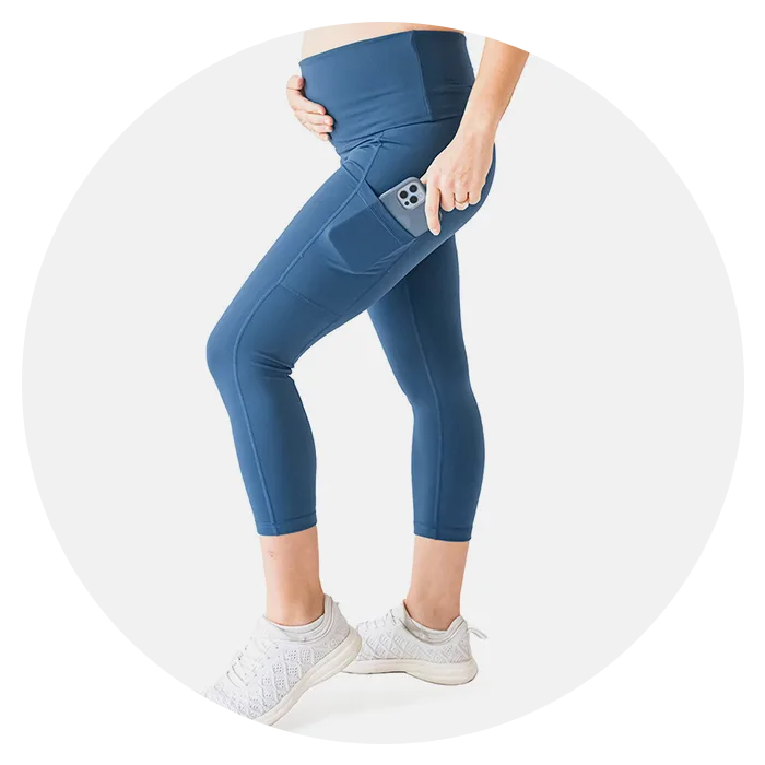 Kindred Bravely Martina Cropped Maternity Leggings