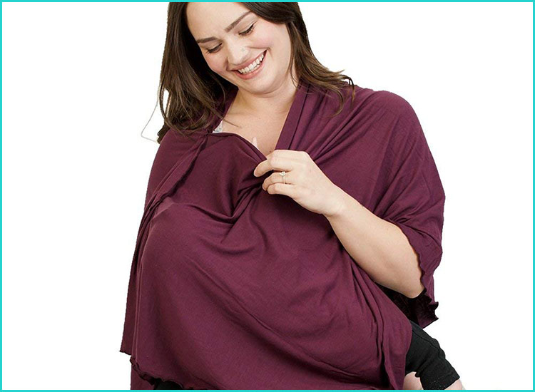 breastfeeding cover up scarf