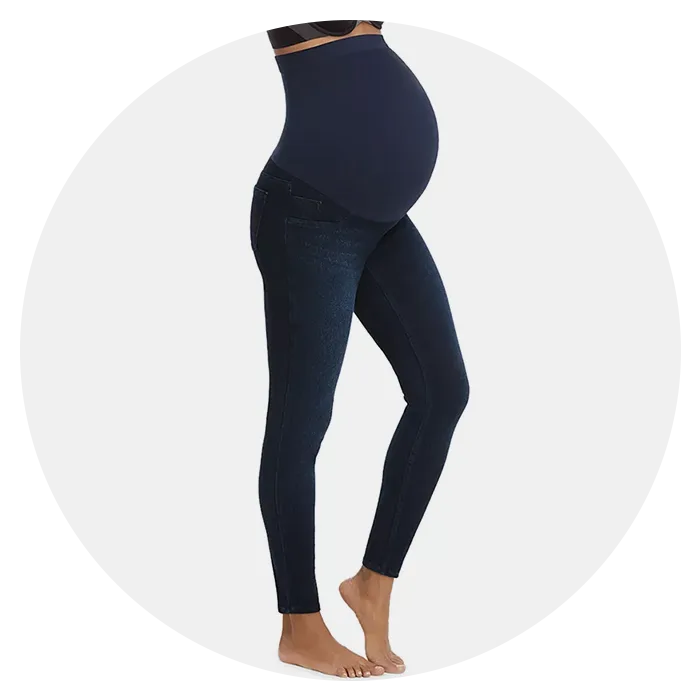 SPANX Mama Jean-ish Ankle Maternity Leggings