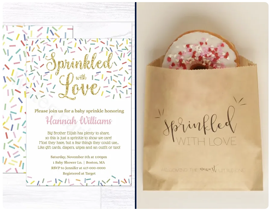 How to host a donut themed baby shower/baby sprinkle. www