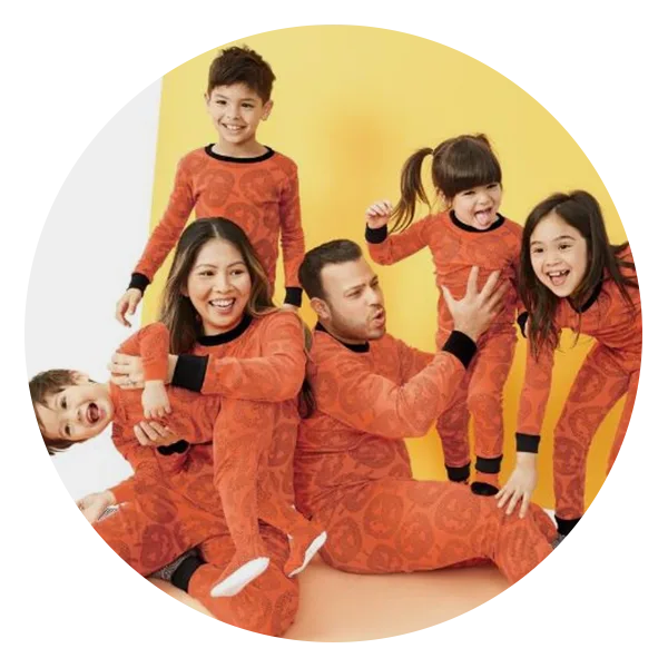 Carter’s Orange Halloween 100% Snug Fit Cotton Pajamas