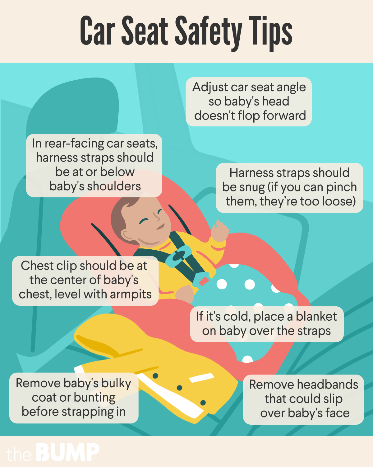 safest seat in car for infant