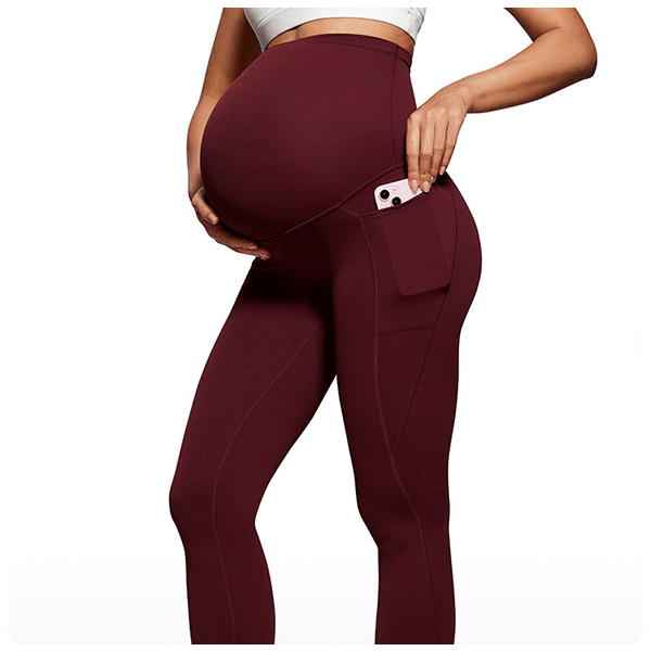 CRZ Yoga Butterluxe Maternity Leggings with Pockets 25"