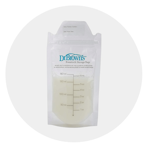 NEW Dr. Browns Breast Milk Storage Bags 50 Bags 6 oz/ 180 ml