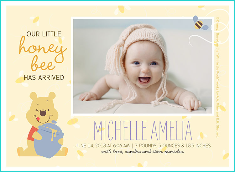 niece birth announcement