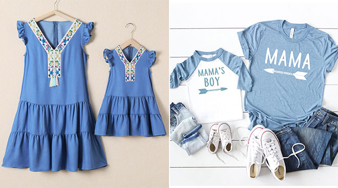 mommy baby girl outfits