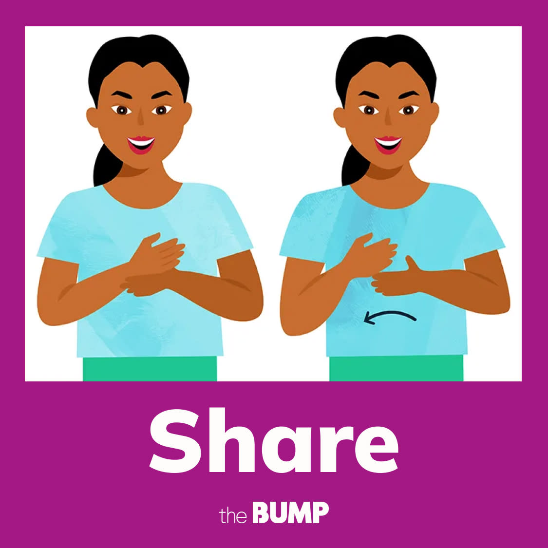 sign language words and phrases for kids