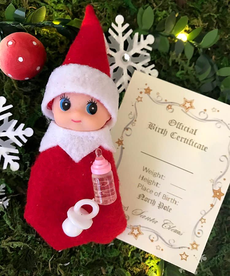 In Time For Christmas Elf On The Shelf Can Now Have Little Elf Babies