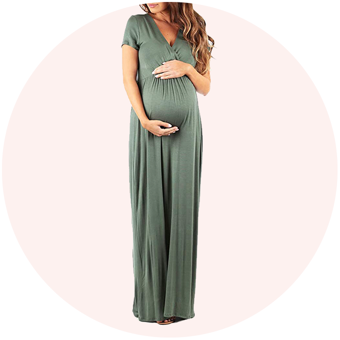 Essentials Women's Maternity Short-Sleeve Dress 