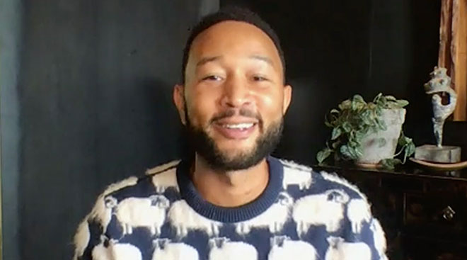 John Legend in interview talks about Chrissy's pregnancy