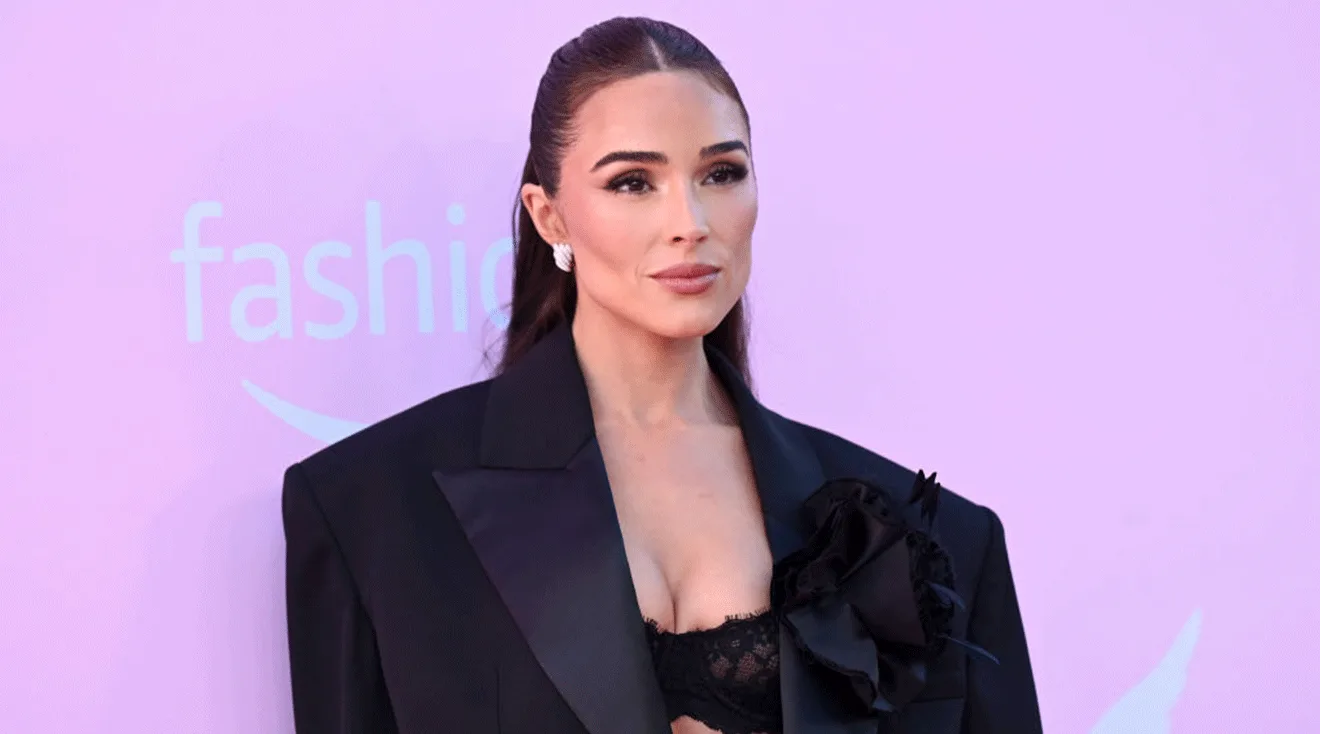 Olivia Culpo at the Victoria's Secret Fashion Show held at the Brooklyn Navy Yard on October 15, 2024 in New York, New York