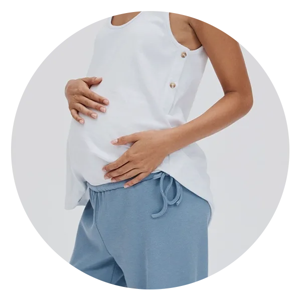 LEGOE Heritage Low-Rise Cotton Rib Pant