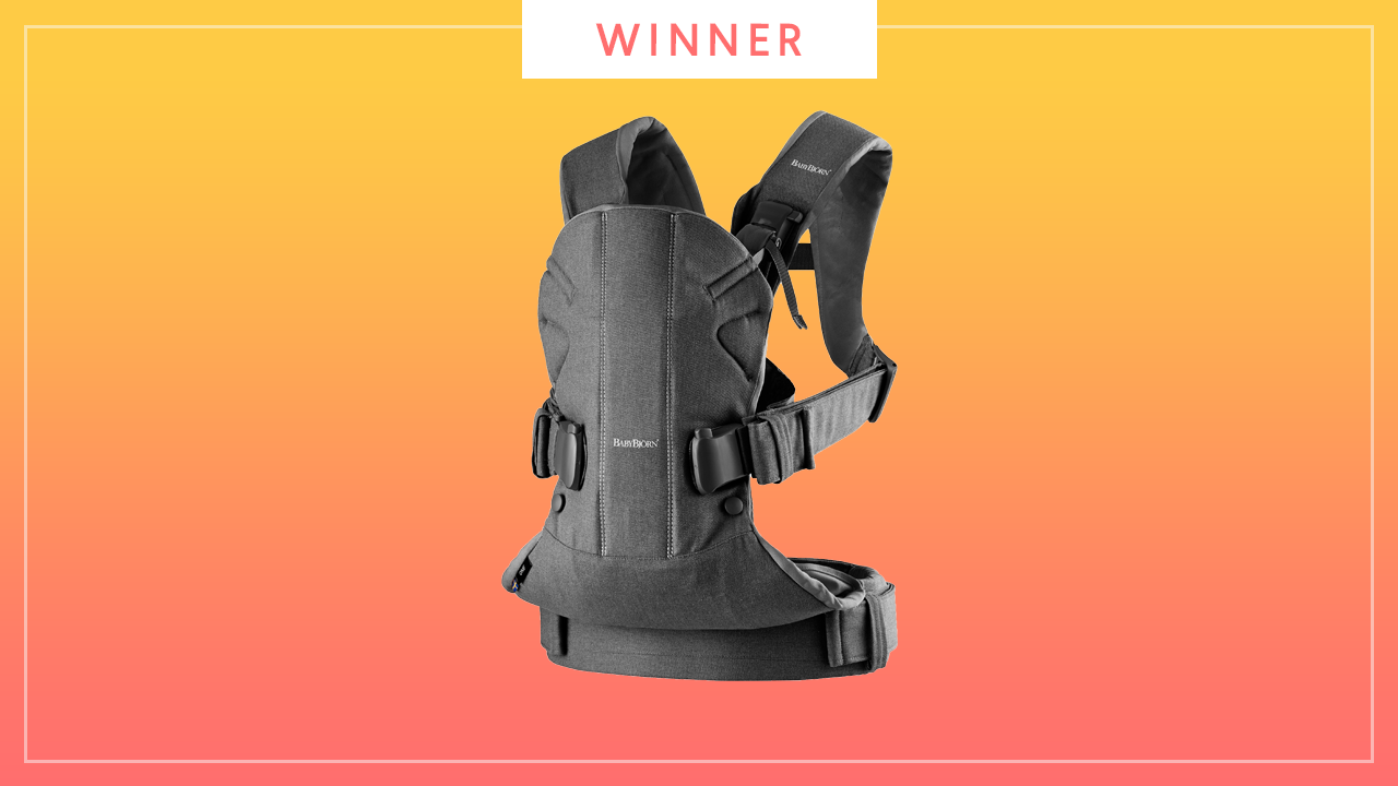 The Best of Baby 2019 award winner for top baby carrier is the BabyBjorn Baby Carrier One