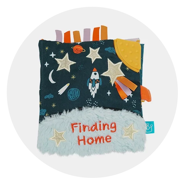 Manhattan Toy Little Rocket Finds Home Soft Activity Book