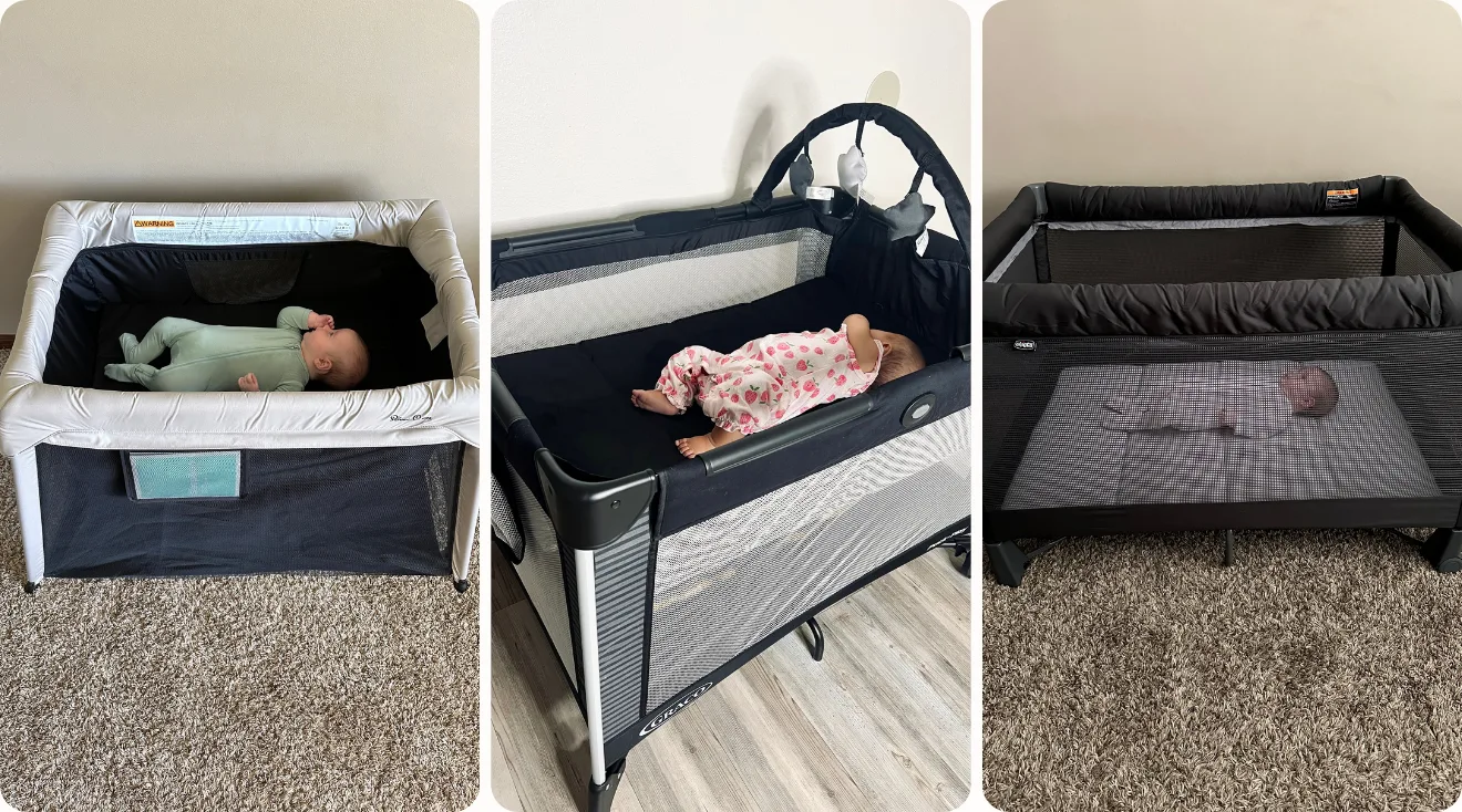 Baby travel cot best sale