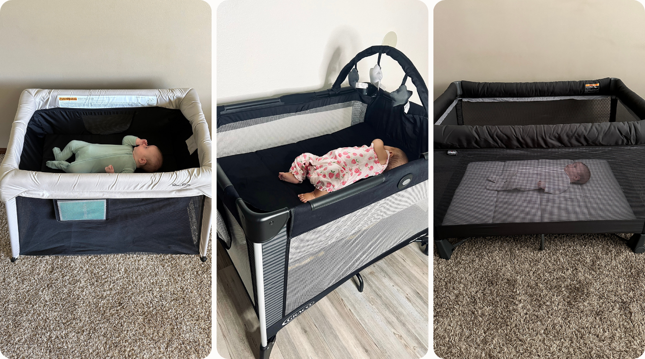 Portable sleeper for 6 month old best sale