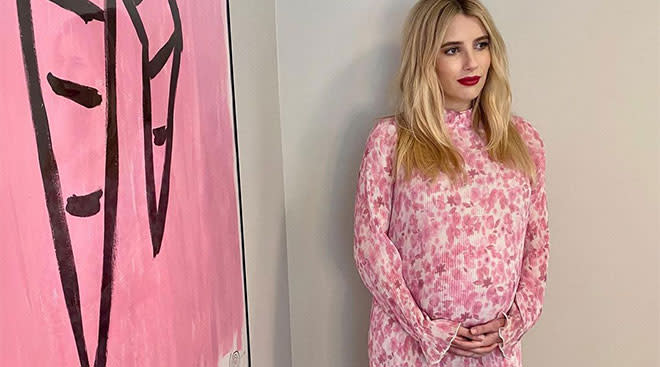 actress emma roberts and her pregnancy reveal
