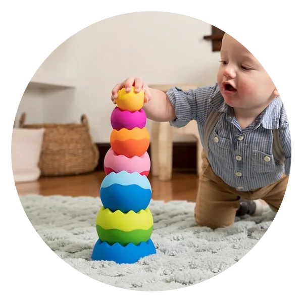 Stacking toys discount for baby