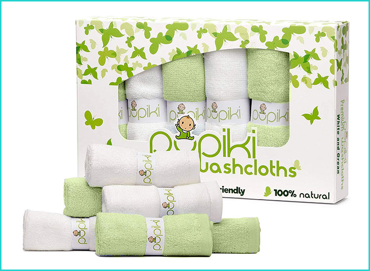 24x50cm Baby Towel Soft Cotton Face Wash Cloth Lovely Bath Washcloth Kids Towels 