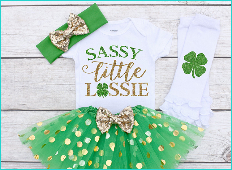 st patricks outfit for baby girl