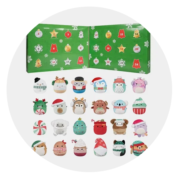 Micromallows 2.5'' Squishmallows Holiday Advent Calendar 2024