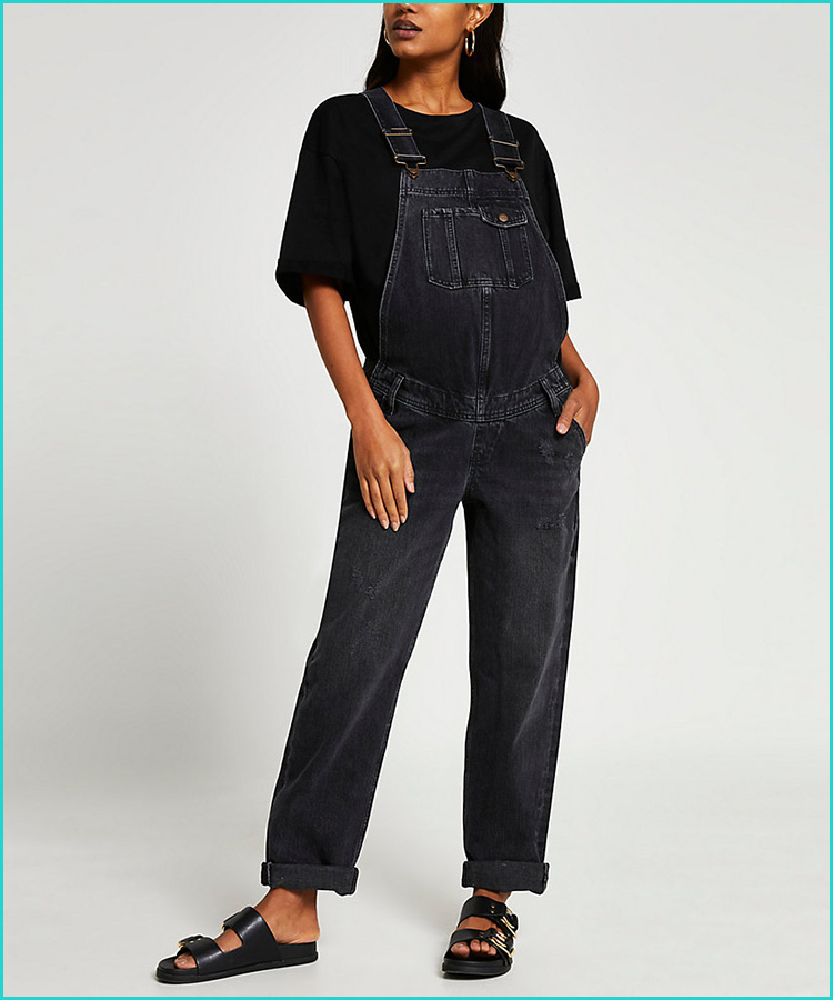 Stretchy maternity dungarees Clearance