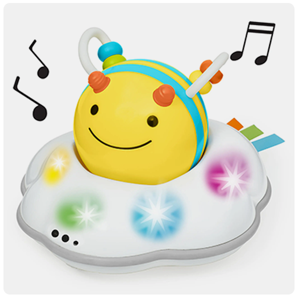 Skip Hop Explore & More Follow-Bee Crawl Toy