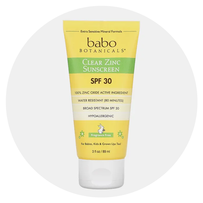 Babo Botanicals Clear Zinc Pregnancy Safe Sunscreen