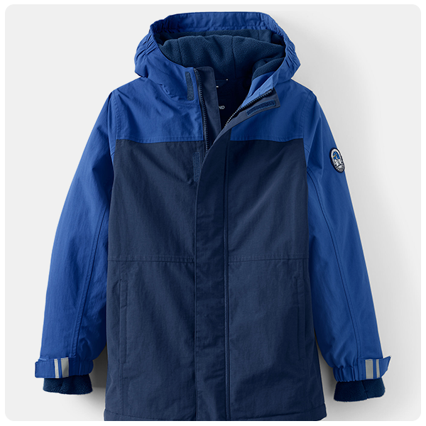 Lands' End Kids Squall Waterproof Insulated Jacket