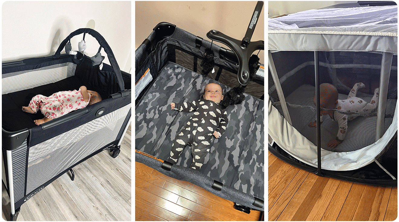 Travel Cots: ideal for holidays and staying with grandparents