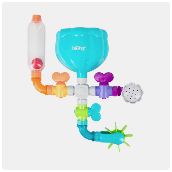 Nuby Wacky Waterworks Pipes Bath Toy