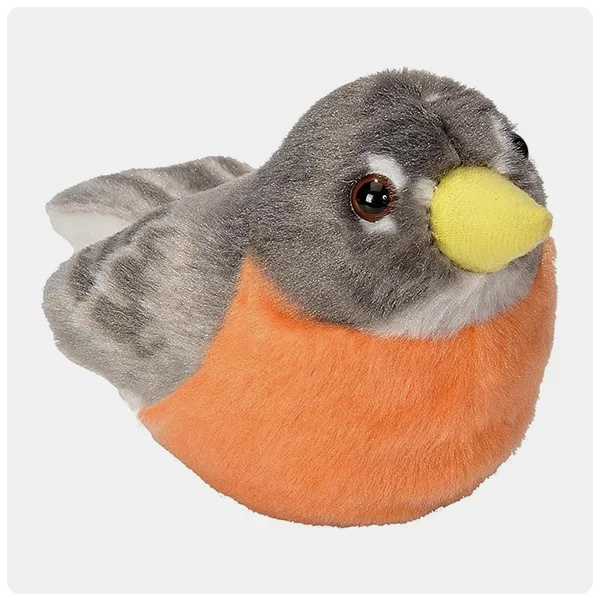 Wild Republic Audubon Bird American Robin Stuffed Animal