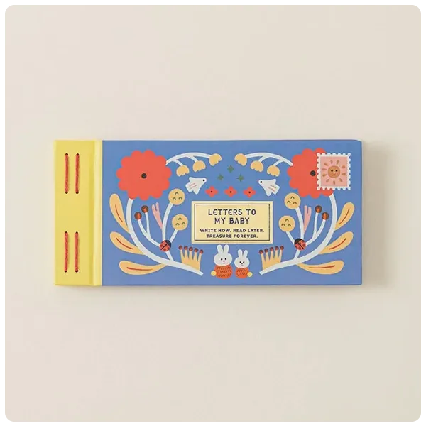 Uncommon Goods Letters to My Baby Keepsake Book 