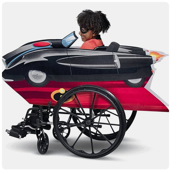 Disguise Incredibles 2 Incredimobile Wheelchair Cover Set