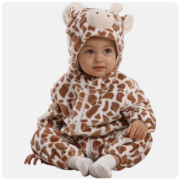 TONWHAR Giraffe Unisex-Baby Animal Onesie Costume