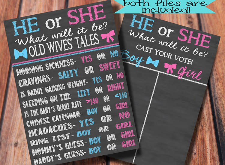 29 best gender reveal
