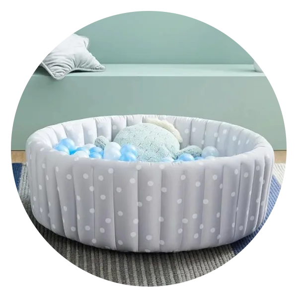 Wonder & Wise Baby’s Inflatable Ball Pit in Dots