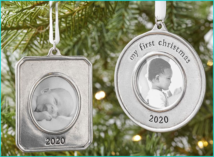 baby boy first christmas ornament 2019