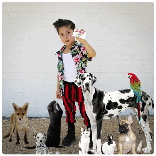 Me and Reekie Ace Ventura Toddler Costume