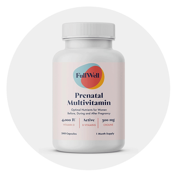 13 Best Prenatal Vitamins Of 2024   FullWell Women S Prenatal Multivitamin 