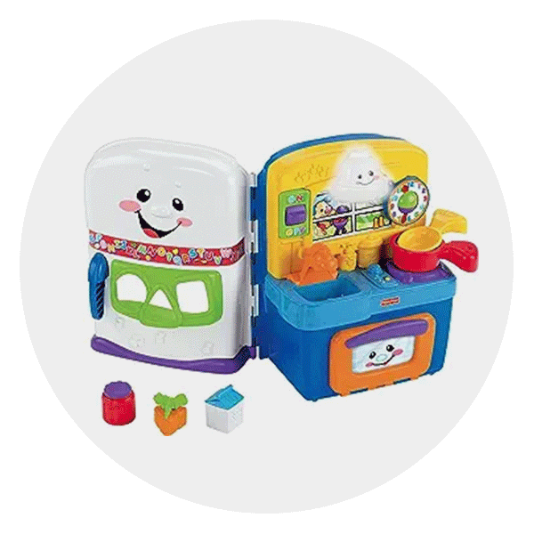 Fisher-Price Laugh & Learn Baby & Toddler Toy Learning Kitchen Playset