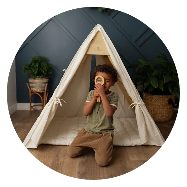 has adorable mushroom play tents for kids 