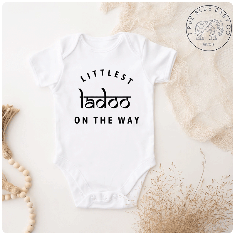 Pregnancy Announcement Baby Vest | Little Miracle announcement baby vest