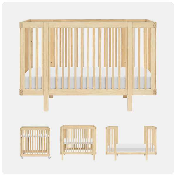 Babyletto Pogo 8-in-1 Convertible Crib with All-Stages Conversion Kits