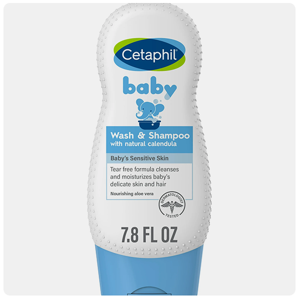 Cetaphil Baby Shampoo and Body Wash with Organic Calendula