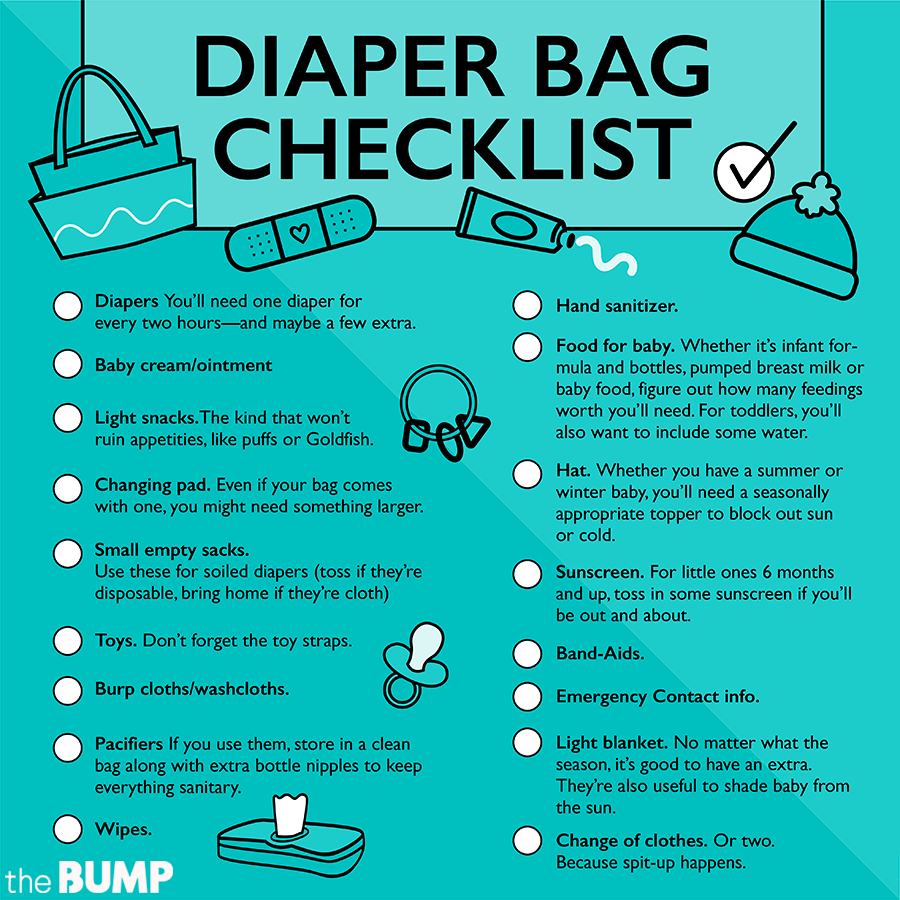 diaper bag supplies
