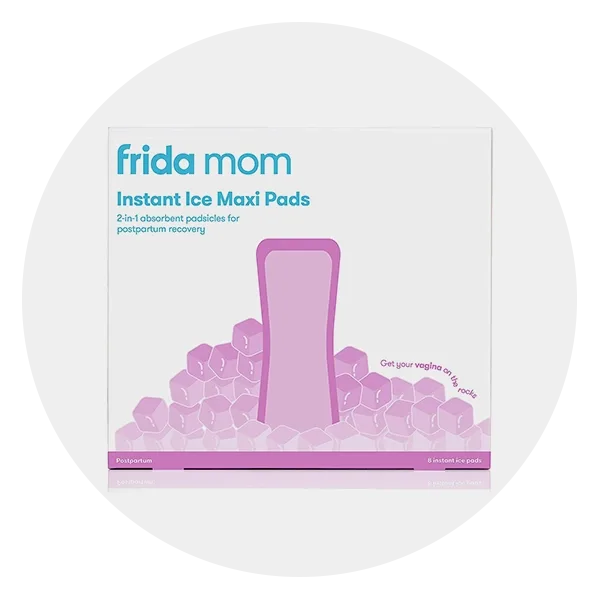 Frida Mom Instant Ice Maxi Pads Postpartum Recovery Therapy Absorbent 7  Pads