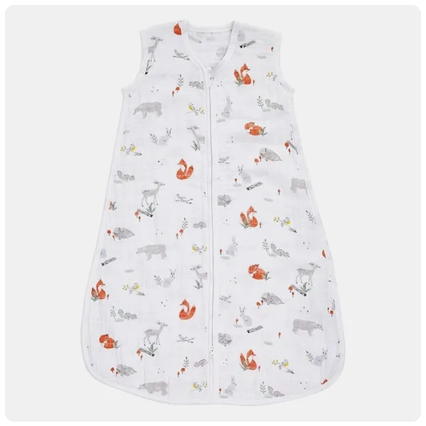aden + anais boutique 100% cotton muslin light sleep sack TOG 1.0